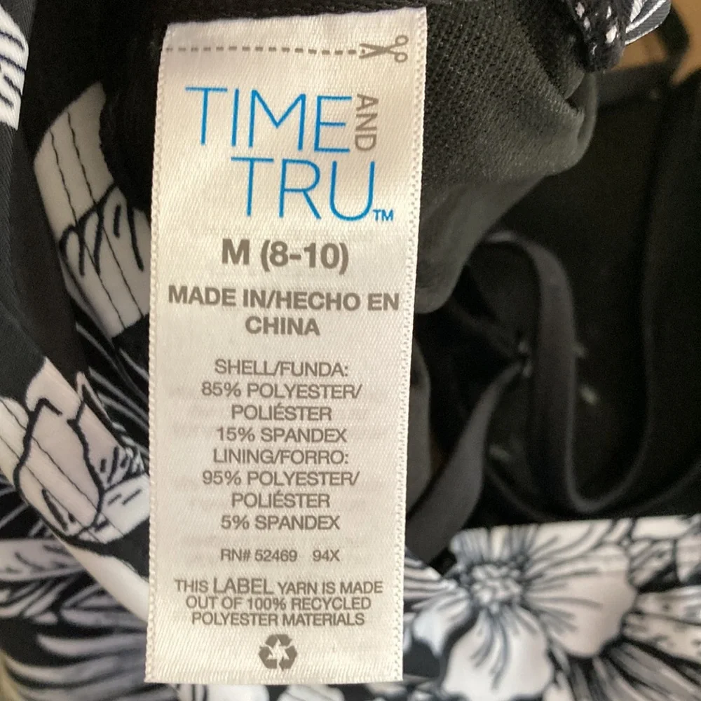 Time and Tru swim top M - Picture 5 of 5